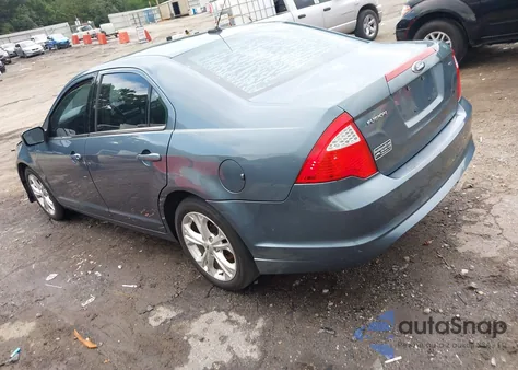 2012 Ford Fusion Se from USA, damaged, VIN 3FAHP0HA5CR154497